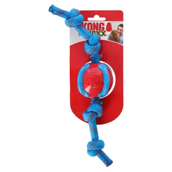 Best Kong Hondenspeelgoed Jaxx Brights Bal Met Touw M