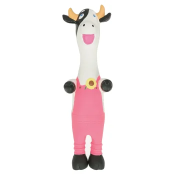 Fashion Friendly Pet Hondenspeelgoed Koe Boer 30cm