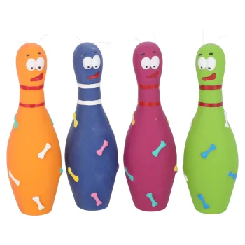 Clearance Friendly Pet Hondenspeelgoed Latex Kegel 20cm Assorti