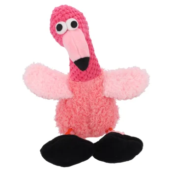 Clearance Friendly Pet Hondenspeelgoed Malita Flamingo Plush Roze 40cm