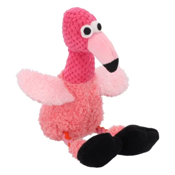 Clearance Friendly Pet Hondenspeelgoed Malita Flamingo Plush Roze 40cm