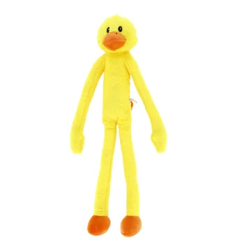 Hot Friendly Pet Hondenspeelgoed Pluche Eend 85cm