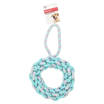 Sale Friendly Pet Hondenspeelgoed Ring Touw Met Tpr 34cm