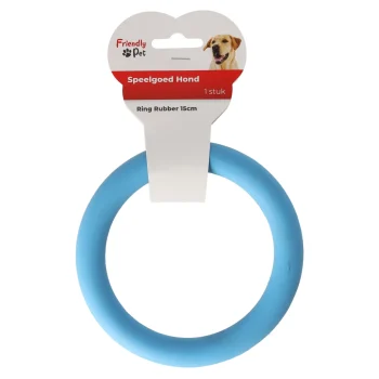 Outlet Friendly Pet Hondenspeelgoed Rubber Ring 15cm