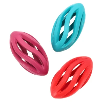 Outlet Friendly Pet Hondenspeelgoed Rubber Scrum Rugby S