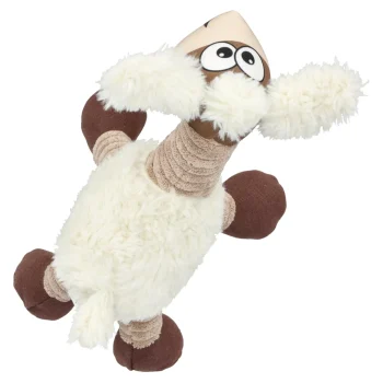 Outlet Friendly Pet Hondenspeelgoed Shappo Schaap Bruin 16x25x32cm