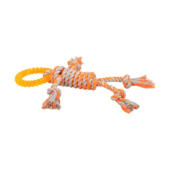 New Friendly Pet Hondenspeelgoed Touw Met Ring 31 Cm