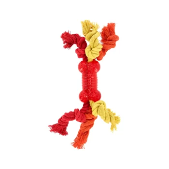 Clearance Friendly Pet Hondenspeelgoed Touw+bot 30cm