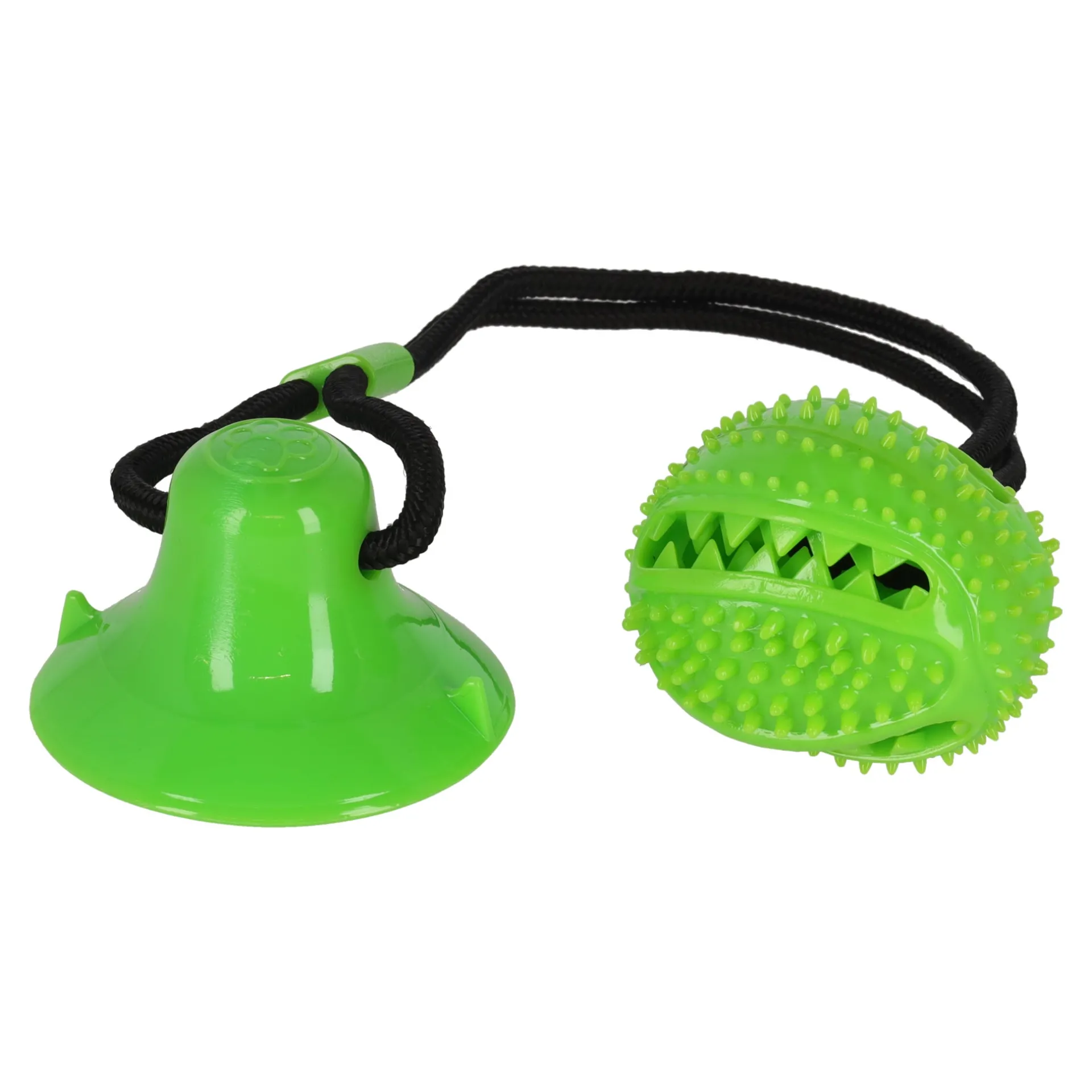 hondenspeelgoed-tpl-kleva-balz-NCzyDxXT-0.webp New Friendly Pet Hondenspeelgoed TPL Kleva Bal+zuignap Groen 55cm