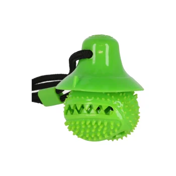 New Friendly Pet Hondenspeelgoed TPL Kleva Bal+zuignap Groen 55cm
