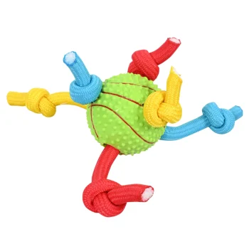 Discount Friendly Pet Hondenspeelgoed TPR Bal + Touw