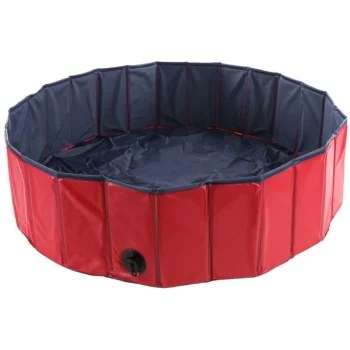 Sale Flamingo Hondenzwembad Doggy Splash Blauw/rood 120x30cm
