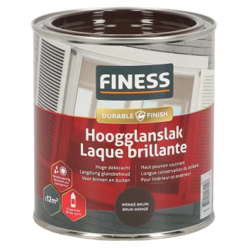 Outlet Finess Hoogglans Wengé Bruin 1449 750ml