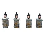 Clearance Houder Met Lantaarn 4st