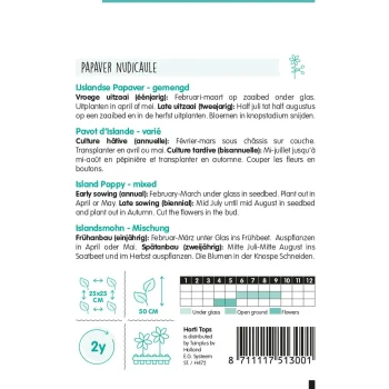 Clearance Horti Tops IJslandse Papaver Mix