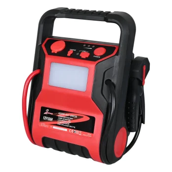 Sale 2-Force Jumpstarter 300/600 10AH Met Compressor