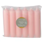 Online Decoris Kaars 11 Cm 6st. Roze