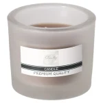 New O'malley Kaars Glas 9 X 8 Cm Taupe