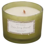 Discount Natural Collections Kaars Glas Amber 13 Cm