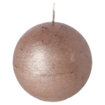 Outlet O'malley Kaars Metallic Bol 80mm Bruin