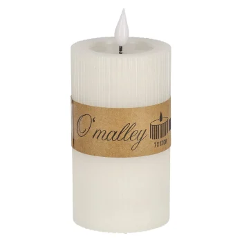 Clearance O'malley Kaars Rib Melt LED 7 X 12 Cm Wit