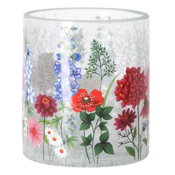 Outlet Kaarshouder Bloemen 11 X 13 Cm