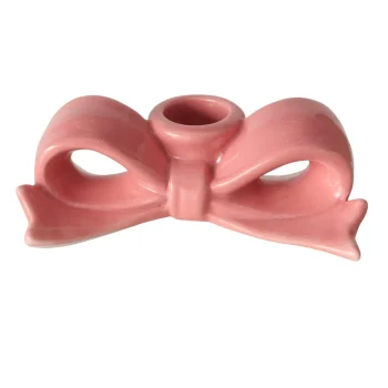 Hot Boltze Home Kaarshouder Bow Roze 11x4cm