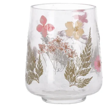 Clearance Van Cranenbroek Kaarshouder Droogbloem Roze 10 X 12 Cm