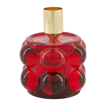 Sale Natural Collections Kaarshouder Glas Rood 8 X 10 Cm