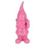 Hot Kabouter Met Middelvinger 27 Cm Fuchsia