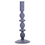 Discount Kandelaar Grijs 24 X 9 Cm