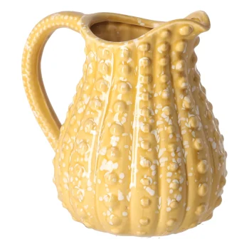 Hot Natural Collections Karaf Keramiek Geel 19 X 18 Cm