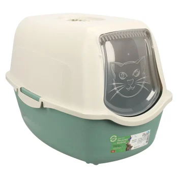 Fashion Rotho MyPet Kattenbak Bailey 56cm Groen/zand