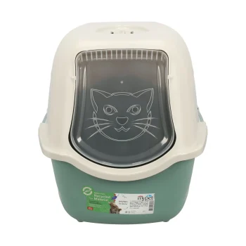 Fashion Rotho MyPet Kattenbak Bailey 56cm Groen/zand