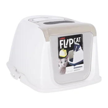 Online Moderna Kattenbak Flipcat 50cm Grijs
