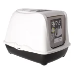Clearance Moderna Kattenbak Flipcat 50cm Zwart