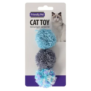 Online Friendly Pet Kattenspeeltje Bal Yarn 3st 5cm