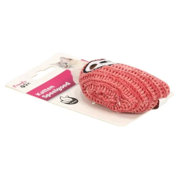 Outlet Friendly Pet Kattenspeeltje Blaro Luiaard Rood 7x4,5x9,2cm FP
