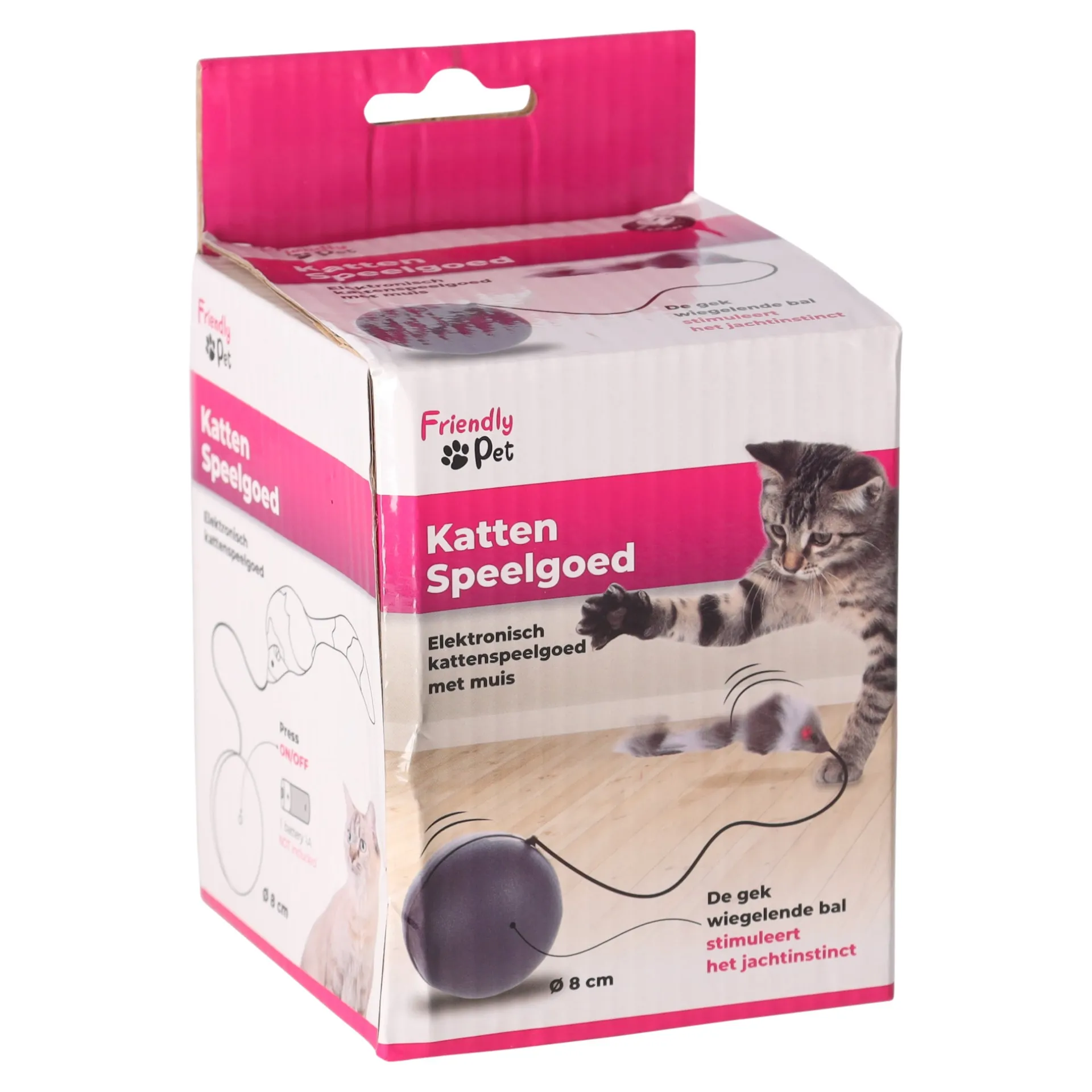 kattenspeeltje-boula-bewegende-UUzzXkLH-2.webp Hot Friendly Pet Kattenspeeltje Boula Bewegende Bal Met Muis Grijs D8...