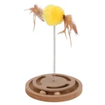 Online Friendly Pet Kattenspeeltje Denkspel Met Veer