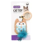Discount Friendly Pet Kattenspeeltje Kruk Uil+koord Assorti