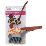 Hot Friendly Pet Kattenspeeltje Muis Safari 3st FP
