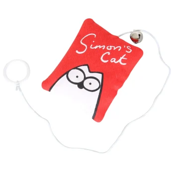 Discount Flamingo Kattenspeeltje Simons Zwart 9cm