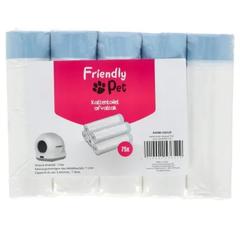 Hot Friendly Pet Kattentoilet Afvalzak 75st.