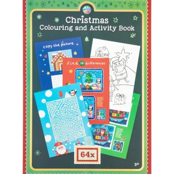 New Creative Craft Group Kerst Kleur- En Activiteitenboek A4
