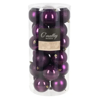 Online O'malley Kerstbal 4cm Mix Koker 24st Vijg