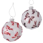 Hot Boltze Home Kerstbal Strik Audrey 8cm