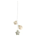 New Kerstbal Tros Mix 3st Pearl