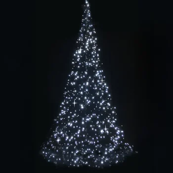 Outlet O'malley Kerstboom 185cm V2 480L Wit Twinkle