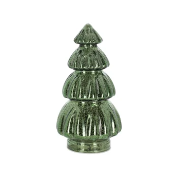 Discount O'malley Kerstboom Glas Met Led Groen 29cm